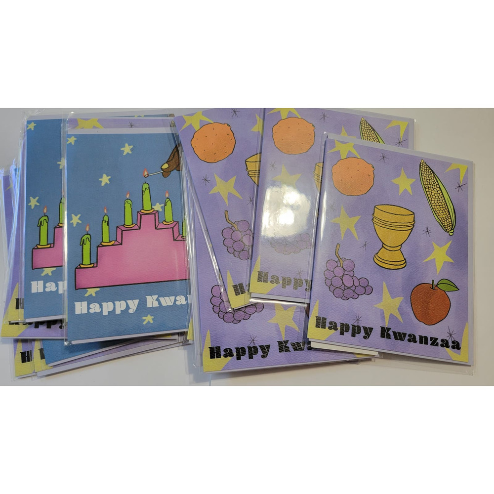 Happy Kwanzaa Card Set
